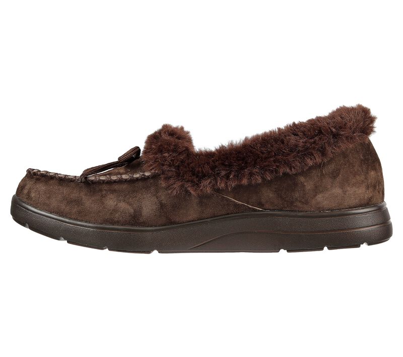 Dámské Pantofle Skechers Arch Fit Lounge - Soothe Čokolády | CZ.175171CHOC