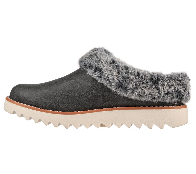 Dámské Pantofle Skechers BOBS Mountain Kiss - Zimní Rock Šedé | CZ.113423CCL