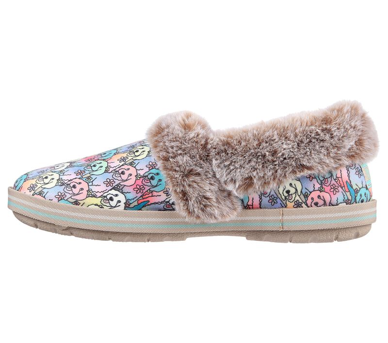 Dámské Pantofle Skechers BOBS Too Cozy - Zimní Howl Béžový Viacfarebný | CZ.113481NTMT