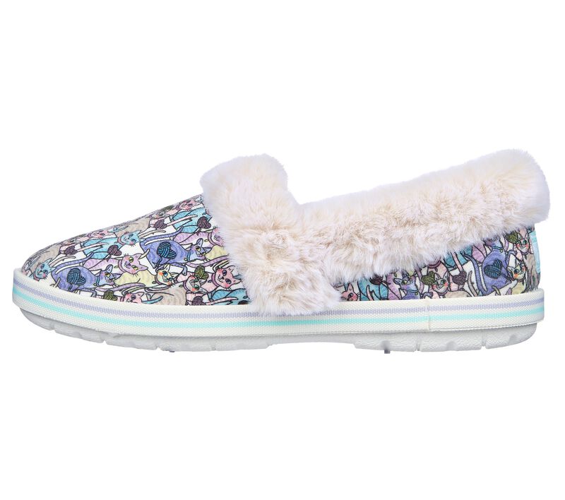 Dámské Pantofle Skechers BOBS Too Cozy - Knitting Purty Béžový Viacfarebný | CZ.113682NTMT