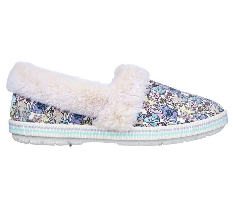 Dámské Pantofle Skechers BOBS Too Cozy - Knitting Purty Béžový Viacfarebný | CZ.113682NTMT