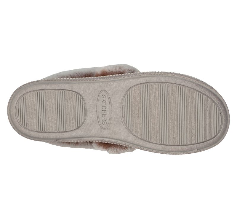 Dámské Pantofle Skechers Cozy Campfire - Slumber Party! Šedé Hnědé | CZ.167224TPE