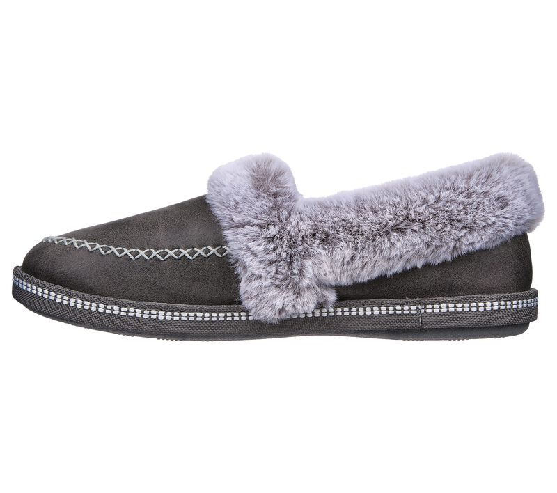 Dámské Pantofle Skechers Cozy Campfire - Let's Toast Šedé | CZ.167622CCL