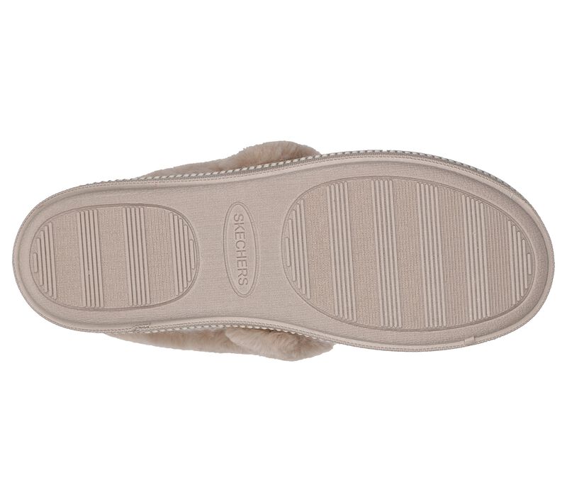 Dámské Pantofle Skechers Cozy Campfire - Lazy Sundaze Šedé Hnědé Viacfarebný | CZ.167629TPMT