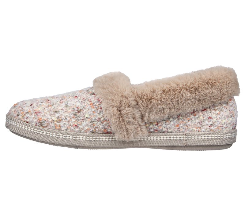 Dámské Pantofle Skechers Cozy Campfire - Lazy Sundaze Šedé Hnědé Viacfarebný | CZ.167629TPMT