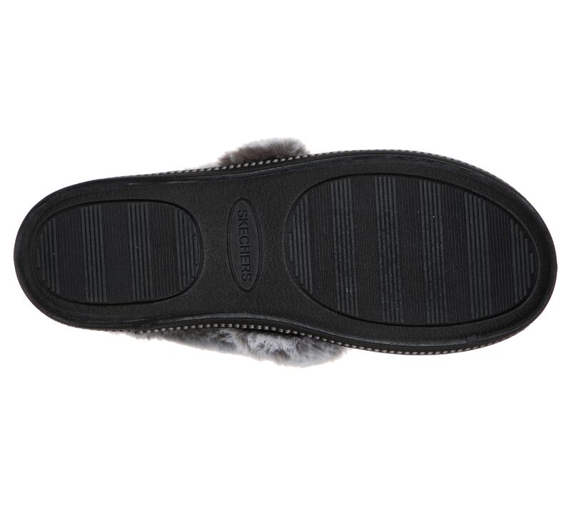 Dámské Pantofle Skechers Cozy Campfire - Wakey Wakey Šedé | CZ.44362CCL