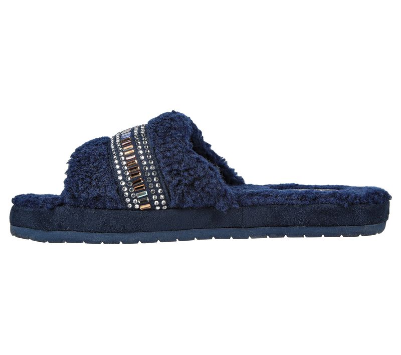 Dámské Pantofle Skechers Cozy Pantofle - Bling It! Tmavě Blankyt | CZ.167235NVY