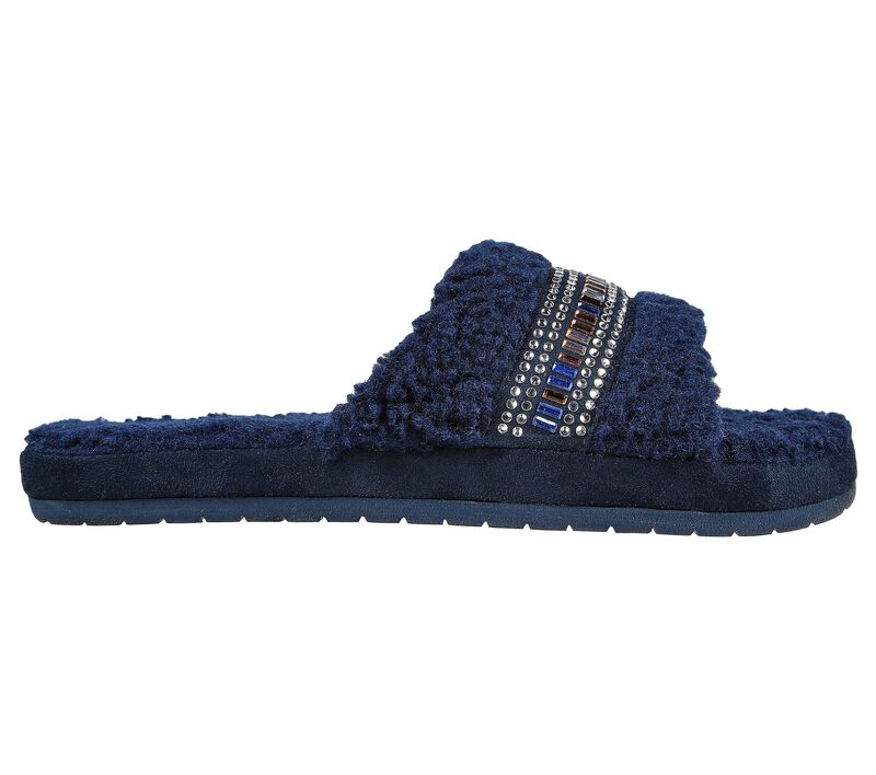 Dámské Pantofle Skechers Cozy Pantofle - Bling It! Tmavě Blankyt | CZ.167235NVY