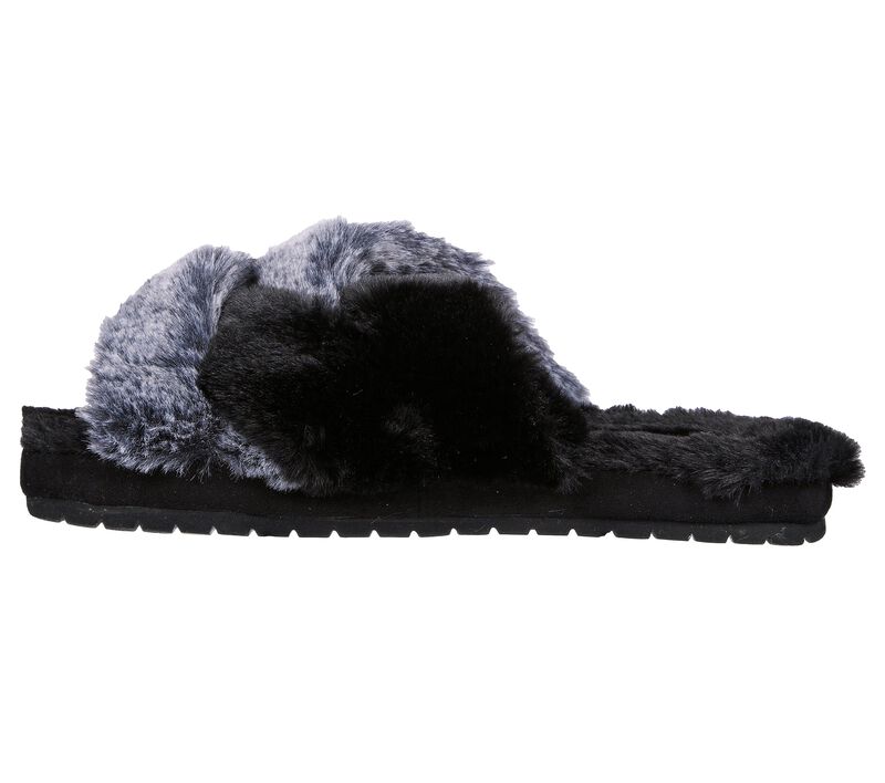 Dámské Pantofle Skechers Cozy Pantofle - Lovely Vibes Černé | CZ.167634BLK