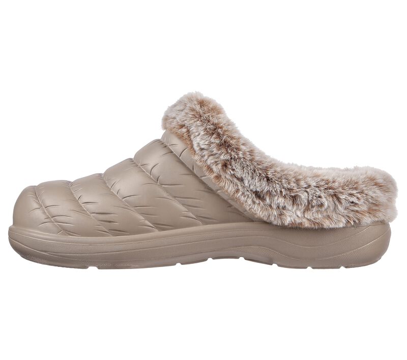 Dámské Pantofle Skechers Foamies: Cozy Camper - Restful Šedé Hnědé | CZ.111355TPE