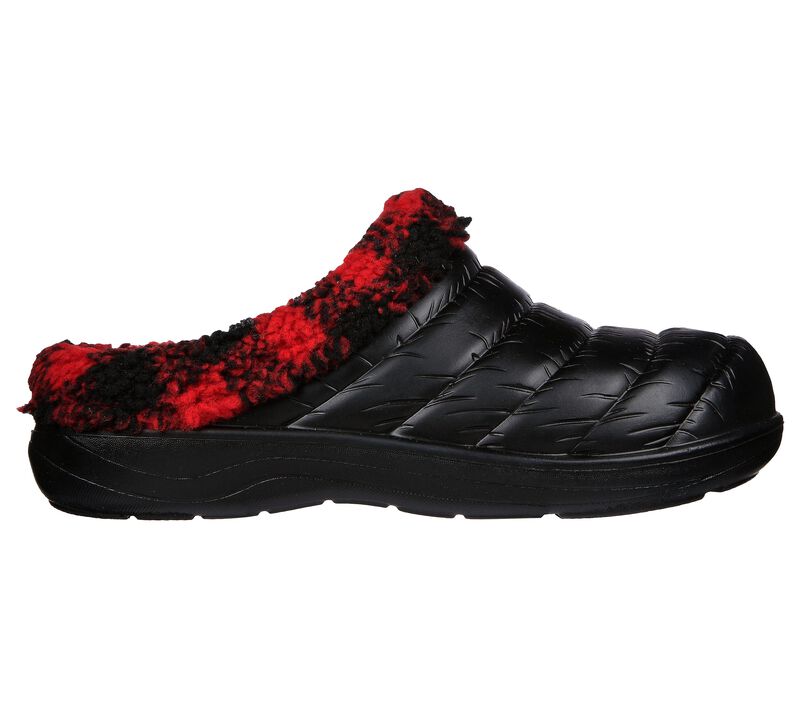 Dámské Pantofle Skechers Foamies: Cozy Camper - Upcountry Černé | CZ.111363BLK