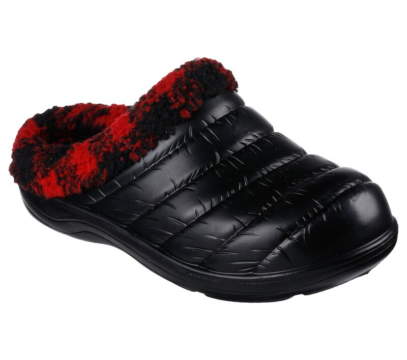 Dámské Pantofle Skechers Foamies: Cozy Camper - Upcountry Černé | CZ.111363BLK