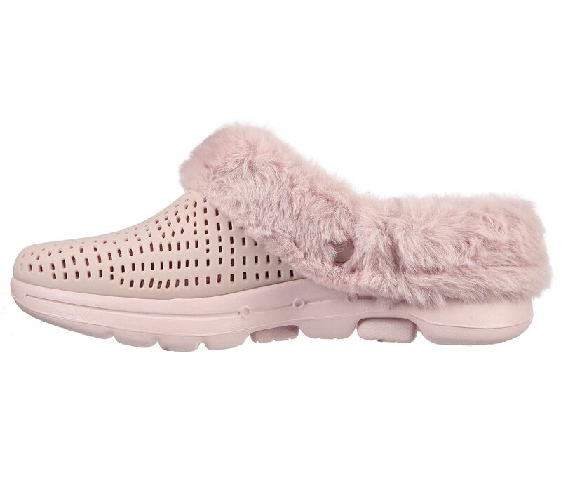 Dámské Pantofle Skechers Foamies: GO WALK 5 Podšité - Cozy Embrace Fialové | CZ.111299MVE