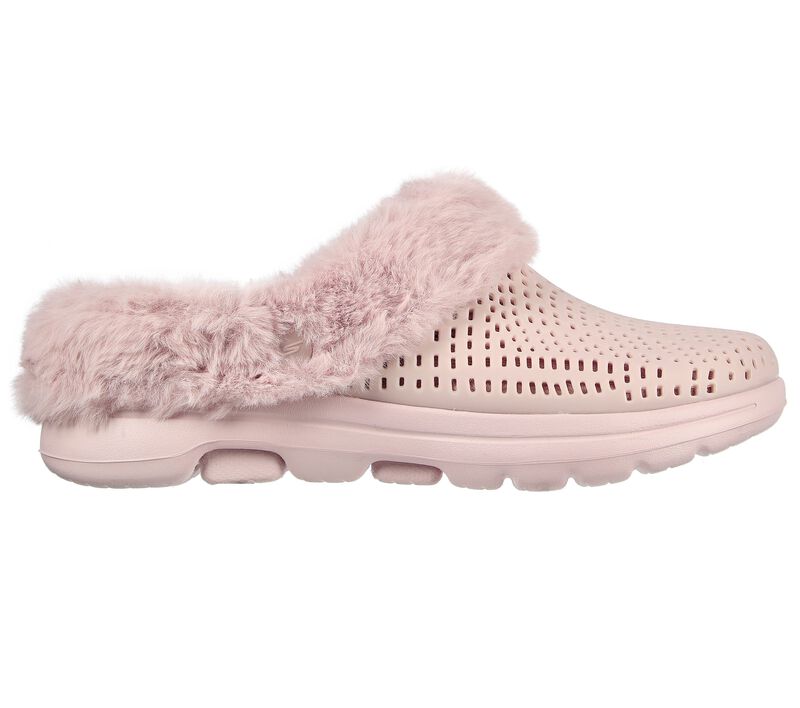 Dámské Pantofle Skechers Foamies: GO WALK 5 Podšité - Cozy Embrace Fialové | CZ.111299MVE