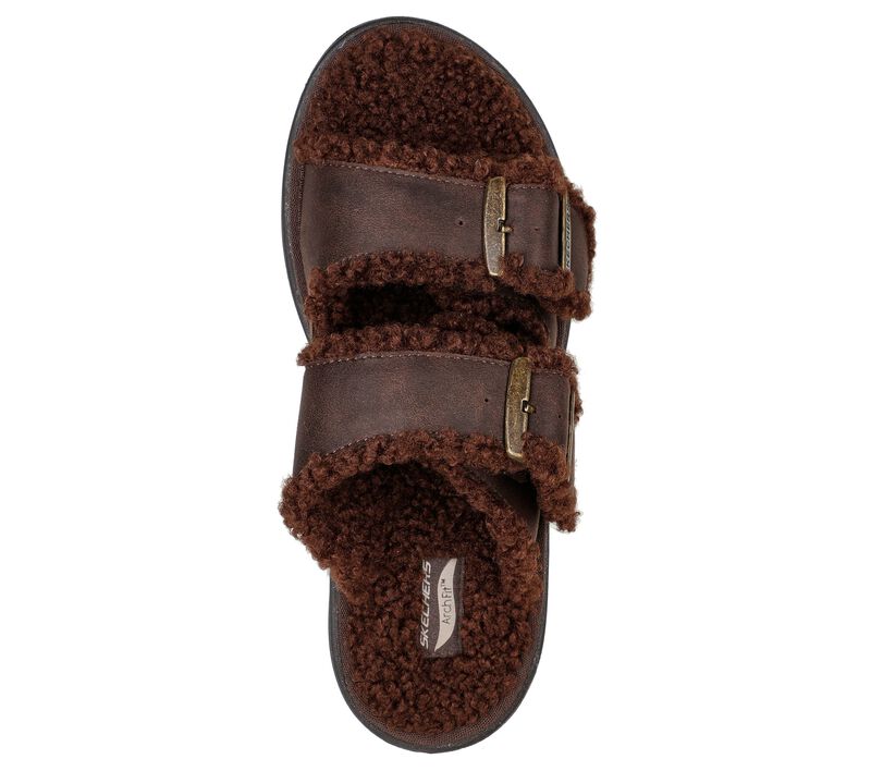 Dámské Pantofle Skechers GO LOUNGE: Arch Fit Lounge - Adorable Čokolády | CZ.175120CHOC