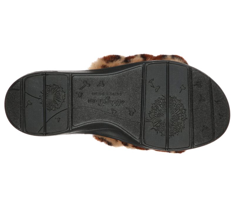 Dámské Pantofle Skechers GO Lounge: Arch Fit Lounge - Furrreal Leopard | CZ.175106LPD