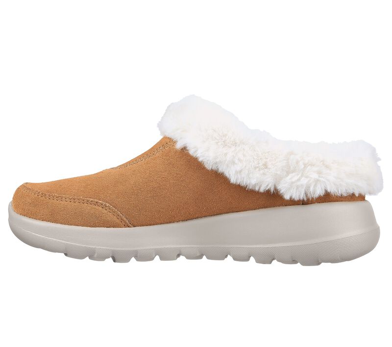 Dámské Pantofle Skechers On-the-GO Joy - Cozy Hnědé | CZ.144016CSNT