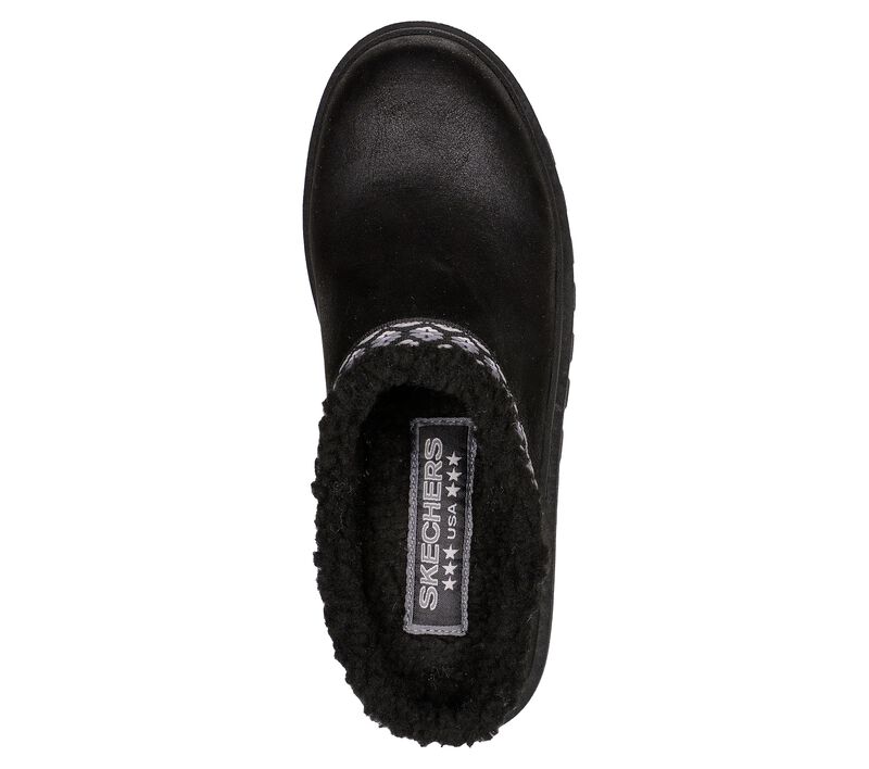 Dámské Pantofle Skechers Shindigs - Comfy Hour Černé | CZ.167419BBK