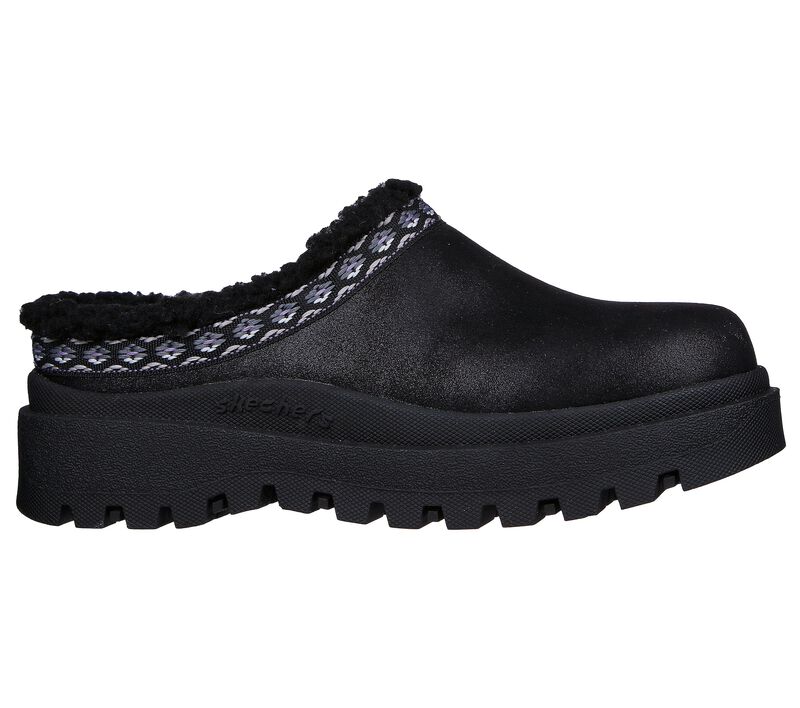 Dámské Pantofle Skechers Shindigs - Comfy Hour Černé | CZ.167419BBK