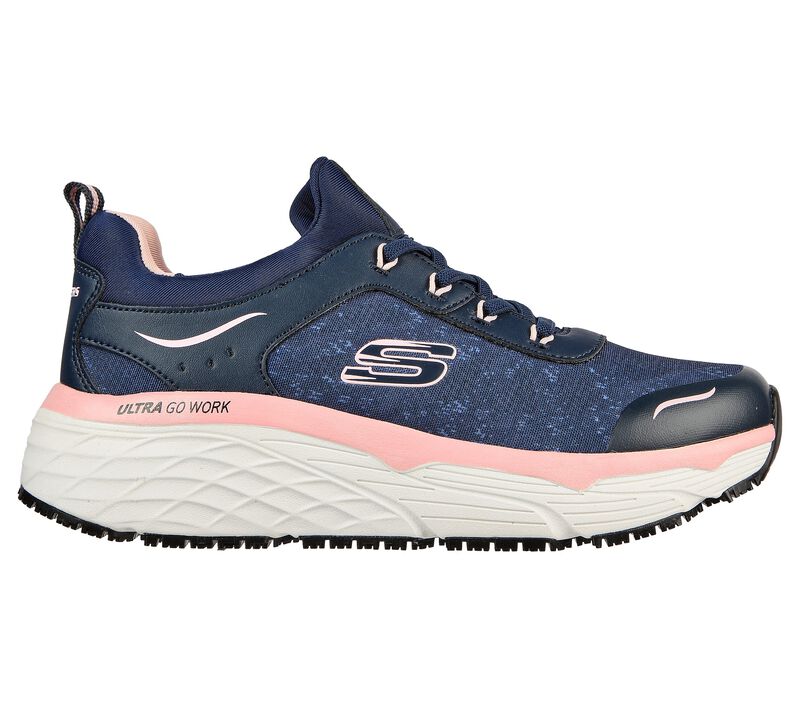 Dámské Pracovní Obuv Skechers Pracovní: Max Cushioning Elite SR - Rastip Tmavě Blankyt Růžové | CZ.108036NVPK