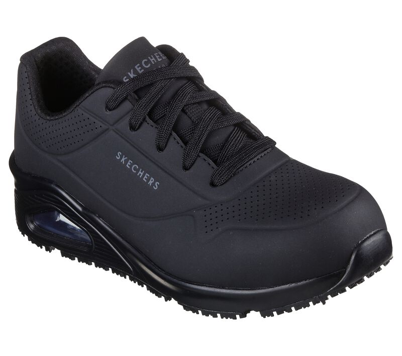 Dámské Pracovní Obuv Skechers Pracovní: Uno SR - Deloney Černé | CZ.108101BLK