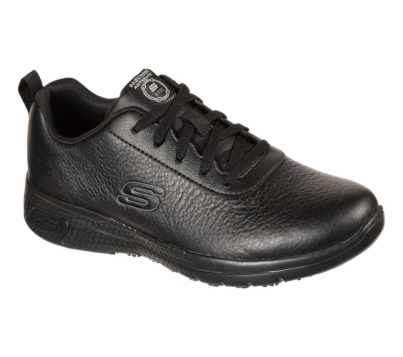 Dámské Pracovní Obuv Skechers Pracovní Relaxed Fit: Marsing - Gmina SR Černé | CZ.108010BLK