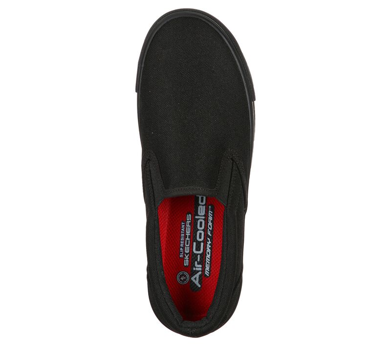 Dámské Pracovní Obuv Skechers Pracovní Relaxed Fit: Sudler - Colobus SR Černé | CZ.108012BLK