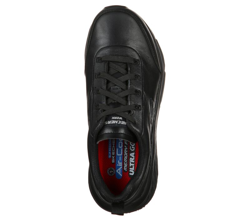 Dámské Pracovní Obuv Skechers Pracovní Relaxed Fit: Max Cushioning Elite SR - Kajus Černé | CZ.108015BLK