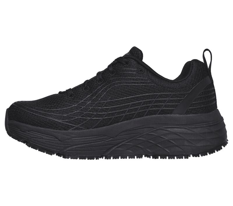 Dámské Pracovní Obuv Skechers Pracovní Relaxed Fit: Max Cushioning Elite SR Černé | CZ.108016BLK