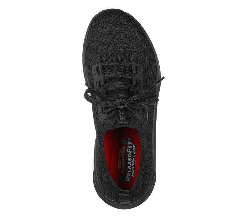 Dámské Pracovní Obuv Skechers Pracovní Relaxed Fit: D'Lux Walker SR - Ozema Černé | CZ.108017BLK