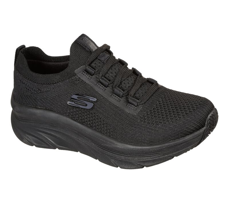 Dámské Pracovní Obuv Skechers Pracovní Relaxed Fit: D\'Lux Walker SR - Ozema Černé | CZ.108017BLK