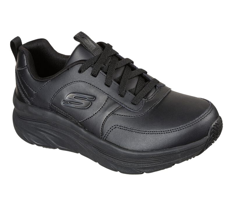 Dámské Pracovní Obuv Skechers Pracovní Relaxed Fit: D\'Lux Walker SR Černé | CZ.108018BLK