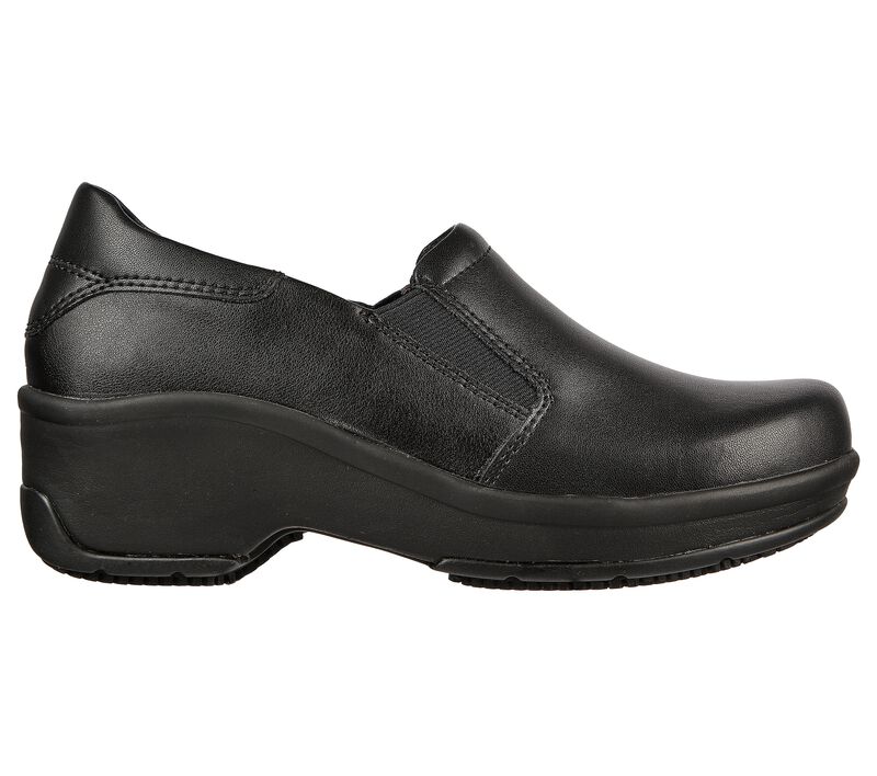 Dámské Pracovní Obuv Skechers Pracovní Relaxed Fit: Upswep SR Černé | CZ.108024BLK