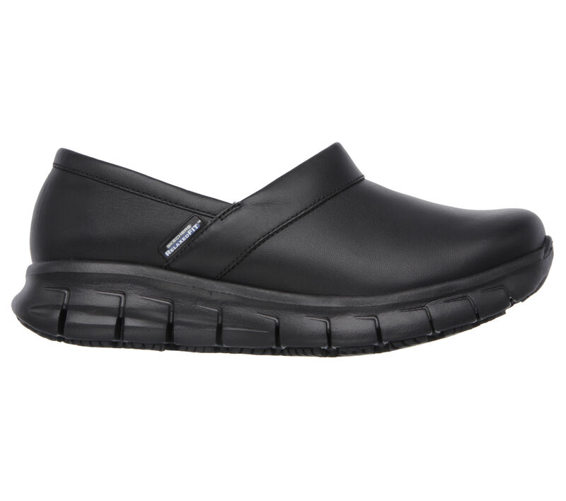 Dámské Pracovní Obuv Skechers Pracovní Relaxed Fit: Sure Track - Bernal SR Černé | CZ.76542BLK