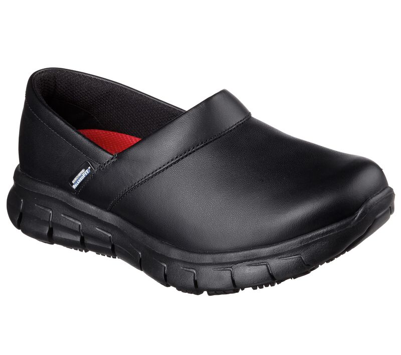 Dámské Pracovní Obuv Skechers Pracovní Relaxed Fit: Sure Track - Bernal SR Černé | CZ.76542BLK