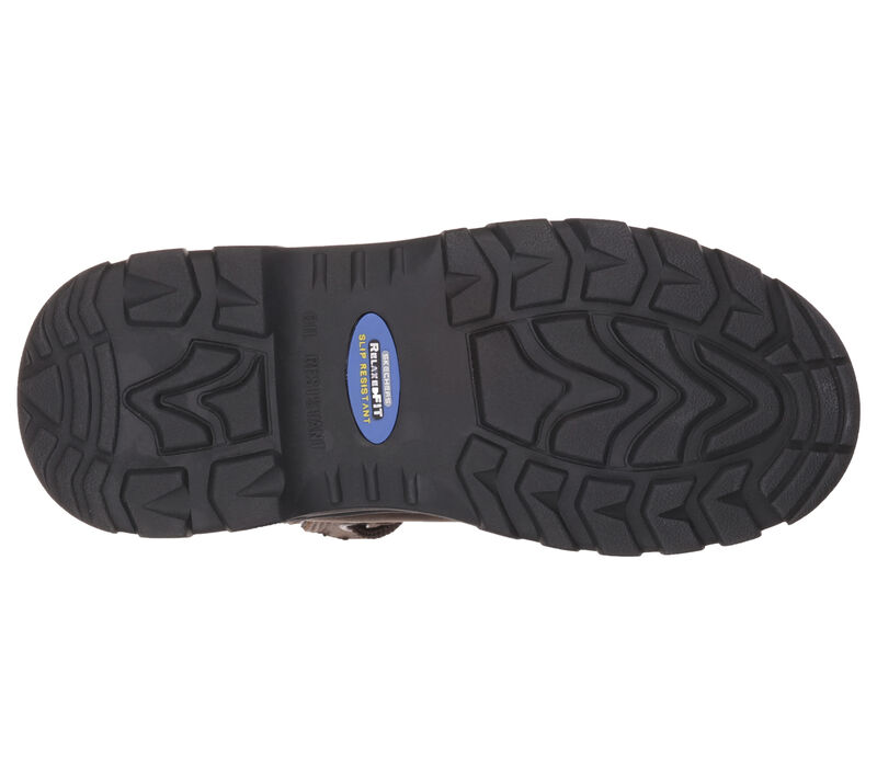 Dámské Pracovní Obuv Skechers Pracovní Relaxed Fit: Workshire - Peril ST Hnědé | CZ.76561CDB