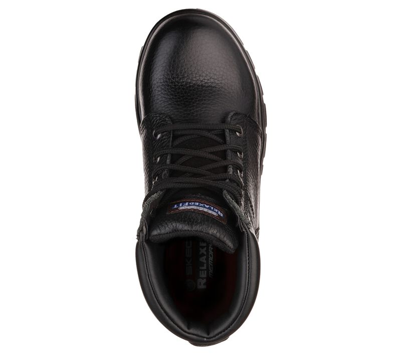 Dámské Pracovní Obuv Skechers Pracovní Relaxed Fit: Workshire - Fitton Černé | CZ.76565BLK