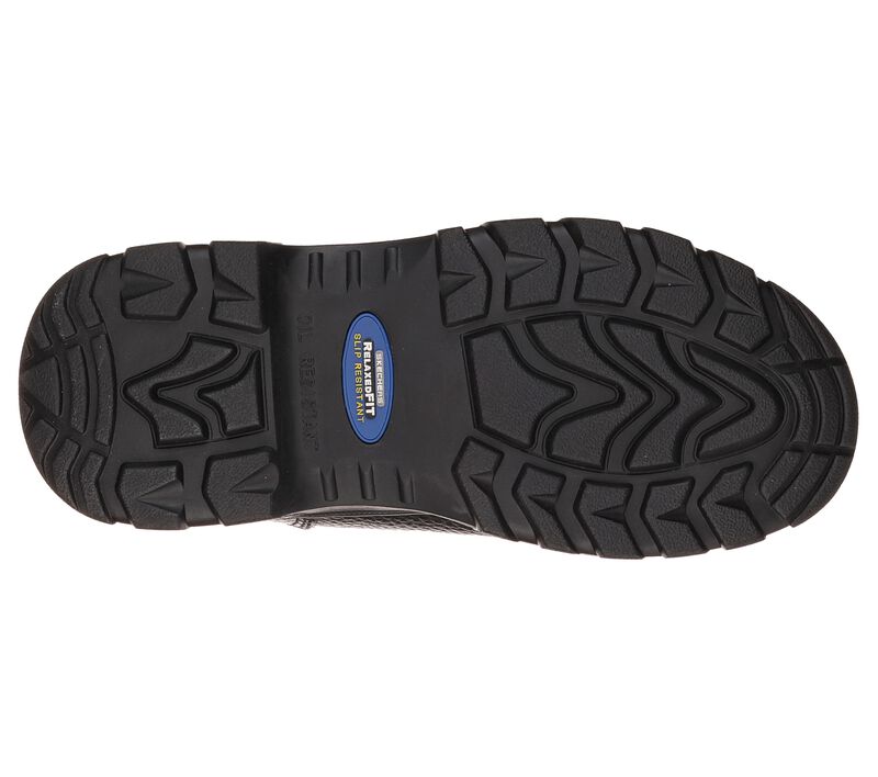 Dámské Pracovní Obuv Skechers Pracovní Relaxed Fit: Workshire - Fitton Černé | CZ.76565BLK