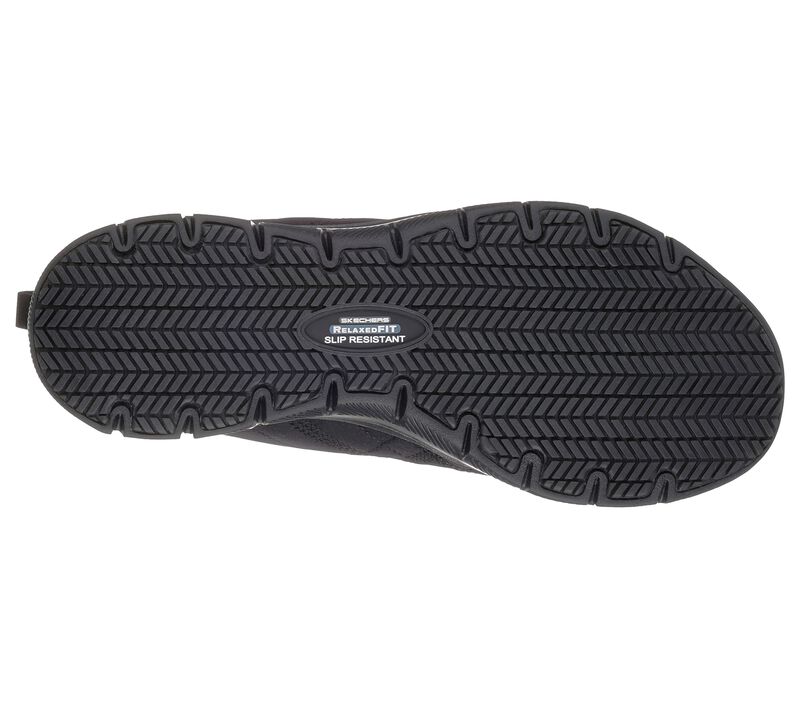 Dámské Pracovní Obuv Skechers Pracovní Relaxed Fit: Ghenter - Srelt SR Černé | CZ.77211BLK