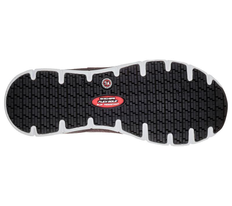 Dámské Pracovní Obuv Skechers Pracovní Relaxed Fit: Pohodlí Flex SR - HC Pro SR Černé Bílé | CZ.77217BKW