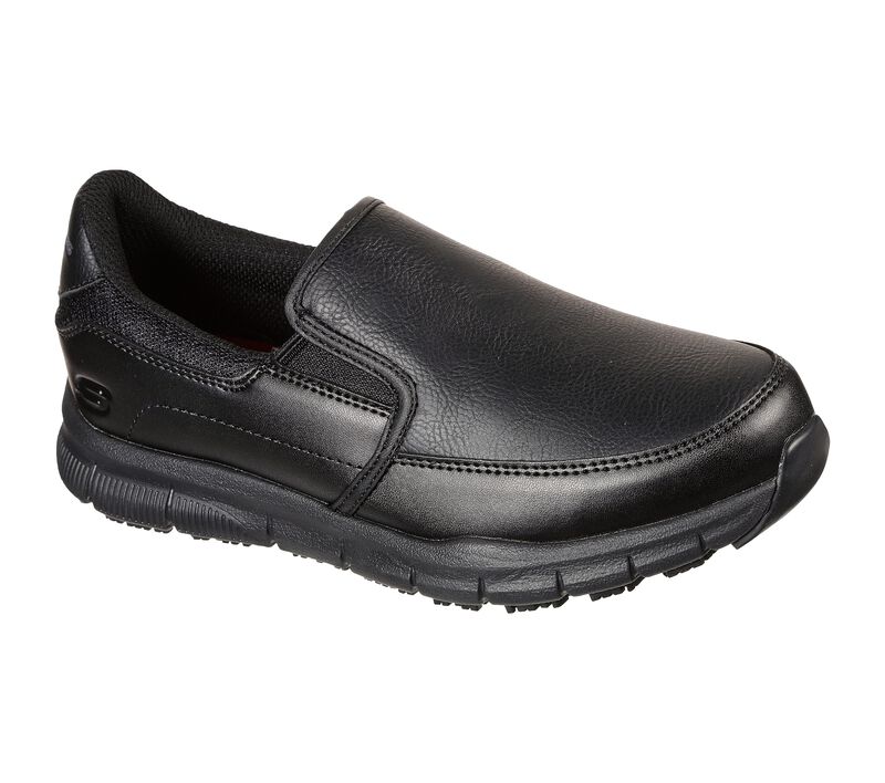 Dámské Pracovní Obuv Skechers Pracovní Relaxed Fit: Nampa - Annod SR Černé | CZ.77236BLK