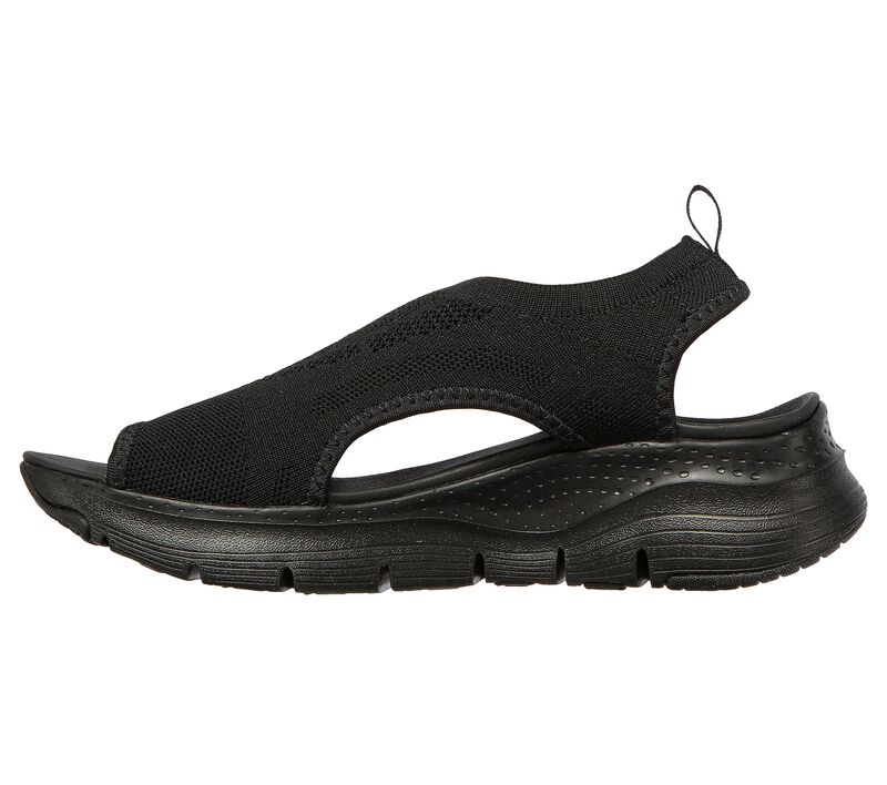 Dámské Sandály Skechers Arch Fit - City Catch Černé | CZ.119236BBK