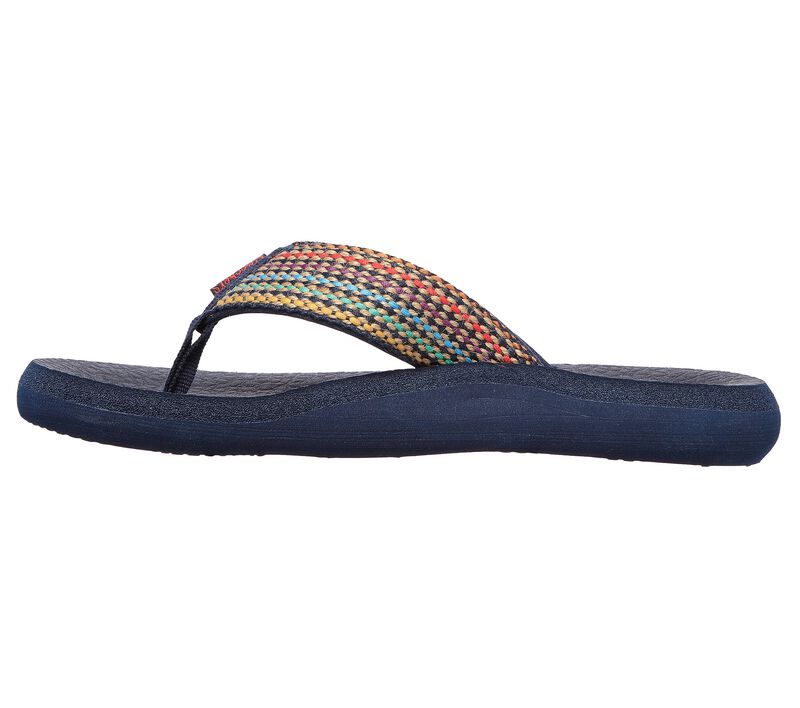 Dámské Sandály Skechers Asana - Mixed Signals Tmavě Blankyt Viacfarebný | CZ.119109NVMT