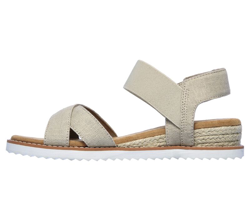 Dámské Sandály Skechers BOBS Desert Kiss - Secret Picnic Béžový | CZ.33386NAT