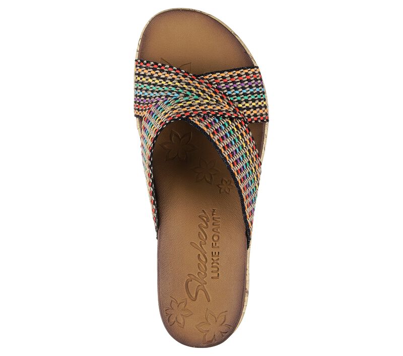 Dámské Sandály Skechers Beverlee - Delighted Viacfarebný | CZ.38554MLT