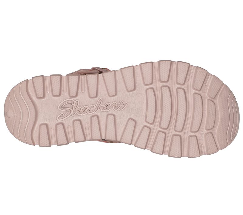 Dámské Sandály Skechers Foamies: Footsteps - Fierce Vibes Růžové | CZ.111574ROS