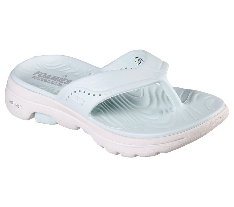 Dámské Sandály Skechers Foamies: GO WALK 5 - Fall for It Mátově Zelená | CZ.111289MNT