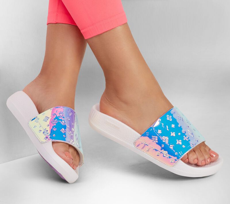 Dámské Sandály Skechers Hyper Pantofle - Side Viacfarebný | CZ.140443MLT