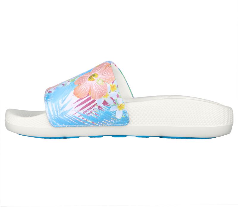 Dámské Sandály Skechers Hyper Pantofle - Tropical Bílé Viacfarebný | CZ.140446WMLT