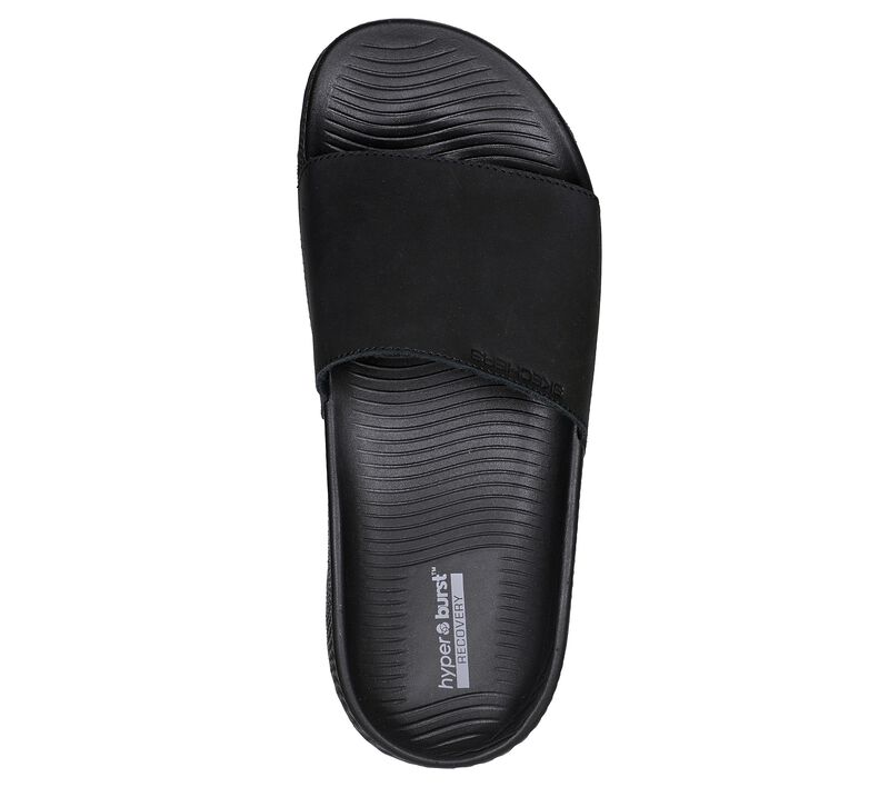 Dámské Sandály Skechers Hyper Pantofle - Prestige Černé | CZ.140453BBK